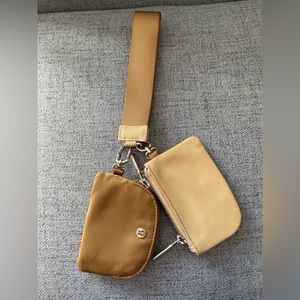 NWOT lululemon dual pouch wristlet